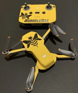 dji Mini 2 wrap / Bumble-drone-Skin / Sticker /Decal. Drone/RC Not Included - Picture 1 of 3
