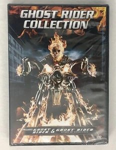 GHOST RIDER COLLECTION DVD GHOST RIDER SPIRIT OF VENGEANCE Marvel Comics NEW - Foto 1 di 12