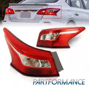 1 Pair Tail Light Left&Right Side Rear Lamp Assembly For Nissan Sentra 2016-18 - Picture 1 of 11