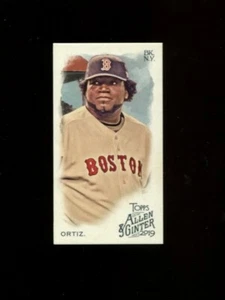 2019 Topps Allen & Ginter Mini A&G Logo Back #132 David Ortiz ⚾ HOF - Picture 1 of 3