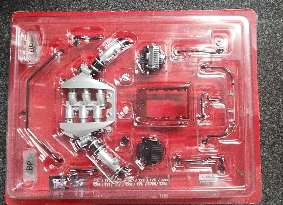 Eaglemoss Nissan R35 GT-R construcción escala 1:8 #17 Foto 1 de 1