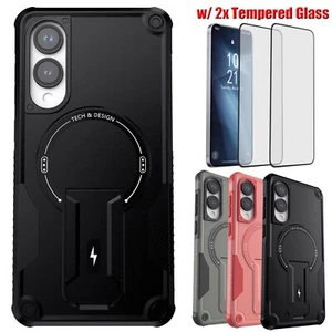 Funda con soporte para teléfono Samsung Galaxy S25 Edge cordón/vidrio templado - Imagen 1 de 51