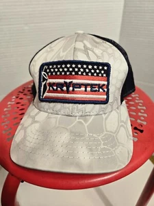 Cappello berretto KRYPTEK spartano maglia schiena camionista outdoor bandiera americana patriota  - Foto 1 di 6