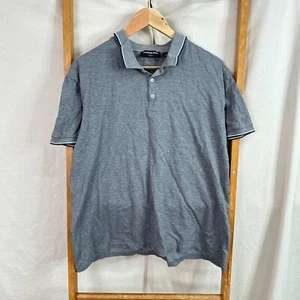 Country Road Polo Shirt Womens Large Grey Short Sleeve - Picture 1 of 9