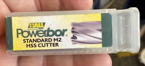 Cortador Hall Powerbor Standard M2 HSS 22mm X 25mm, Hecho en Inglaterra - Imagen 1 de 6