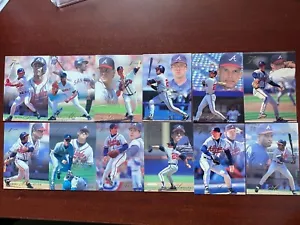 Set carte da baseball Atlanta Braves 1993 Fleer Flair - Foto 1 di 10