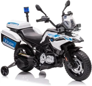 Kid Police Motorcycle 12V Battery-Operated Ride-on Motorbike Boy Christmas Gifts - Picture 1 of 9