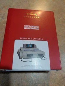 2021 Hallmark SUPER NES CONSOLE Nintendo Magic Ornament *NIB* - Picture 1 of 2