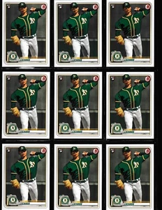 Jesus Luzardo 2020 Bowman Paper Rookie RC (9) Card Lot  - Bild 1 von 2