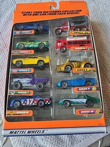 Matchbox 10 Stück 1997 Mattel Wheels Starter Sammlung inklusive Vintage Corvette - Bild 1 von 5
