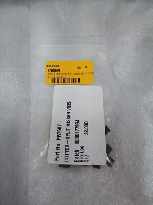 Par de protetores de trava de válvula Ferrea K10069 para válvulas de 6mm - Nissan 350Z 03-08 VQ35DE - Imagem 1 de 2