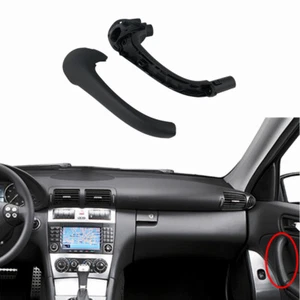 Vorne Rechts Innengriffe Türgriff Schwarz für Mercedes Benz C-Klasse W203 S203 - Picture 1 of 9
