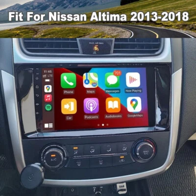 9'' 32GB For 2013-2018 Nissan Altima Carplay Android 13 Car Stereo Radio GPS - Image 1 of 4