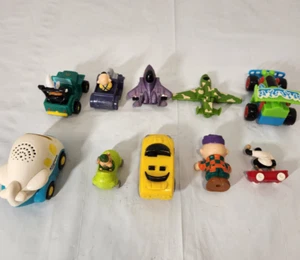 Vintage Plastic Rubber Toy Figures Plain Cars Jets Small Size Lot of 10 Models - Picture 1 of 15