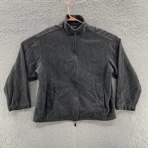 VINTAGE Brandini Jacket Mens Medium Wool Blend Zip Up Heavyweight Mock Neck Gray - Picture 1 of 11