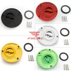 Cubierta de aceite para tanque sin llave para Z1000 Z750 ZX10R ZX6R ZX9R combustible ninja - Imagen 1 de 11