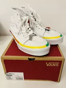 Vans Sk8-Hi Tapered - (Rainbow Foxing) True White - Größe 43 - Pride - Bild 1 von 5