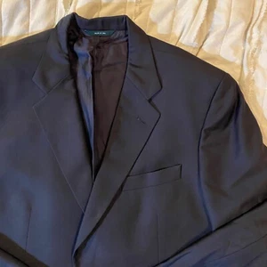 Brooks Brothers Country Club Blazer Mens 43R Navy Loro Piana Wool Sport Coat USA - Picture 1 of 15