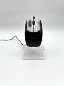 Używana oryginalna turbox czarna przewodowa biurowa mysz robocza USB do komputera w pełni działająca - Zdjęcie 1 z 5