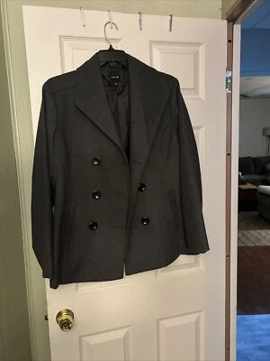 ABRIGO P RAMPAGE MUJER/MUJER GRIS INVIERNO DOBLE BOTONADURA Foto 1 de 3