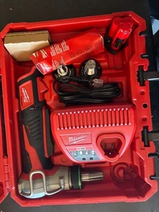 Milwaukee M12 12-Volt Cordless PEX Expansion Tool w Expansion Heads Case 2474-22 - Picture 1 of 2