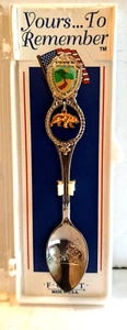 FORT USA COLLECTIBLE SOUVENIR SPOON SHENANDOAH VA. NATIONAL PARK SKYLINE DRIVE - Picture 1 of 2