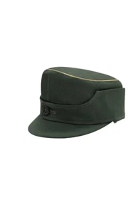 Gorra de montaña de la Segunda Guerra Mundial Single Button General Reed Green HBT Field Cap L - Imagen 1 de 2