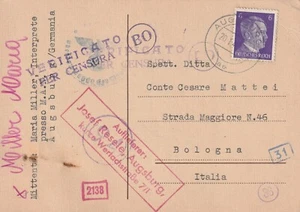 AK mit Stempel III Reich - Bild 1 von 1