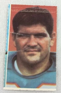 AFL 1969 Glendale Football Briefmarke - Miami Dolphins - Billy Neighbors - Bild 1 von 1