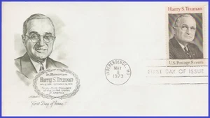 USA5 #1499 U/A ARTMASTER FDC Harry S. Truman - 33° Presidente - Foto 1 di 1