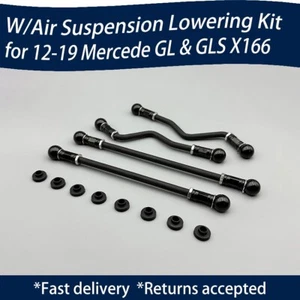 💥for 2013-18 Mercedes Benz GLS GL Adjustable Lowering Links Suspension Kit X166 - Picture 1 of 5