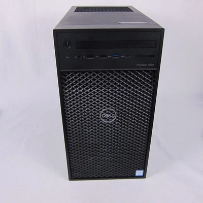 Dell Precision 3630 Tower Intel i3-9100 3.6GHz 8GB DDR4 RAM 112GB SSD - Image 1 of 4
