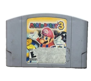 Mario Party 3 Nintendo 64 Videojuego Probado Funcionamiento Cartucho Super Smash Kart🔥 - Imagen 1 de 3