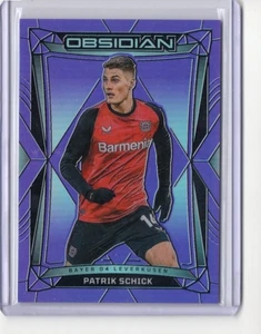 2024-25 Obsidian Patrik Schick ELECTRIC ETCH PURPLE FLOOD #22 26/30 SP RARE - Picture 1 of 1