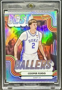 Cooper Flagg RARE ROOKIE REFRACTOR INVESTMENT CARD CHROME SSP MAVERICKS MINT - Picture 1 of 2