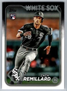 2024 Topps Series one Zach Remillard Rookie Chicago White Sox #222 - Picture 1 of 2