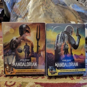 The Mandalorian: the Complete S1 & S2 (Ultra HD, 2019) Steelbook No Discs - Picture 1 of 11