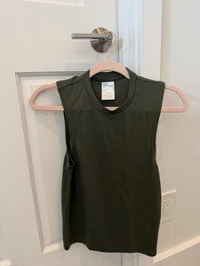 Disfraces de teatro ropa de baile niños niñas camiseta sin mangas/camisa verde oliva talla SC - Imagen 1 de 7