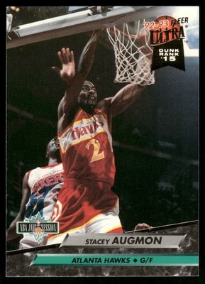 1992-93 Ultra #215 Stacey Augmon 亚特兰大老鹰队 — 第 1/2 张图片