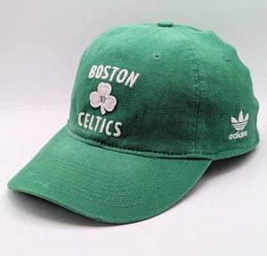 Cappello Boston Celtics NBA Adidas 2008 Championship aderente adulto S/M verde Y2K vintage - Foto 1 di 6