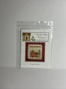 Gingerbread House #6 Cross Stitch Pattern Country Cottage Needleworks - Picture 1 of 2