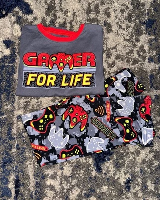 Pijama ajustado The Children’s Place para jugadores talla natural 10 para niños jóvenes Foto 1 de 3