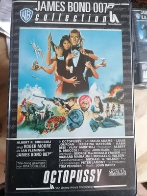 VHS Rarität: JAMES BOND 007: OCTOPUSSY  (1983) MIT Roger Moore  - Bild 1 von 4