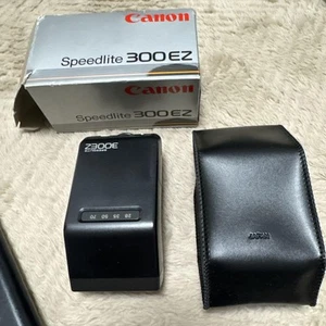 Canon Speedlite 300EZ Blitz Stroboskop mit Tasche Profi Kameraleuchte Neu - Bild 1 von 2