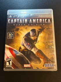 Captain America: Super Soldier Playstation 3 PS3 US Ver COMPLETE CIB Tested!