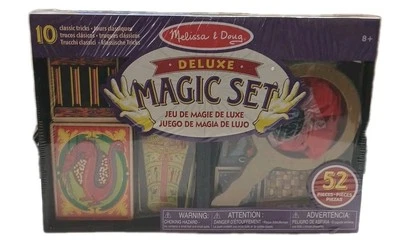 Melissa & Doug Enchanted Rings Magic Set Wooden Storage Box And Pieces Sealed - Image 1 of 4