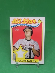 Cal Ripken Jr 2024 Topps 1989 All-Star Relic Jersey #89ASR-CR Orioles - Picture 1 of 1