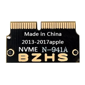 Adaptateur De Convertisseur De Clé M.2 NGFF AHCI NVMe SSD M Pour MacBook - Afbeelding 1 van 1