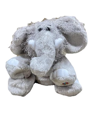 GANZ Webkinz Elephant Plush Gray HM007 Stuffed Animal Toy - No Code Y2K Vintage - Image 1 of 4
