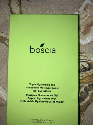 Mascarillas de ojos Boscia Triple Hyaluronic and Honeydew Gel - Nuevas con etiquetas Foto 1 de 2
